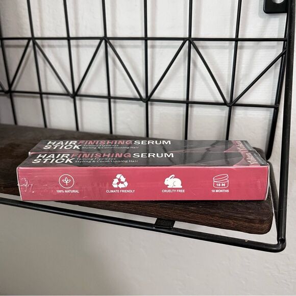 Yoken Smooth Hair Finishing Stick 2pack Fly Away Hair Tamer Stick with Brush - Picture 5 of 6